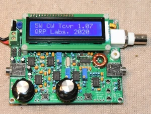 QRP Labs QCX 17 Meter QRP Receiver With 3D Printed Case - Zdjęcie 1 z 3