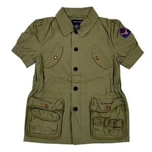 Polo Ralph Lauren Girl's Hunting Club Dress - Tan - Size: 6X - Picture 1 of 9