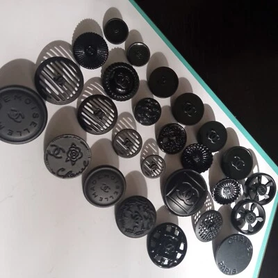 Chanel Buttons Collection Set Of 26 Pieces.. - Image 1 of 4