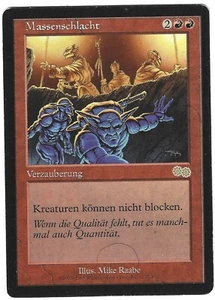 Massenschlacht / Bedlam  - URZA's SAGA -  deutsch  (good)  ** Rare **  1998 - Bild 1 von 1