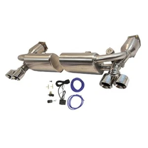 Porsche 911 997 Turbo 3 Inch Sports Valved Full Exhaust inc. Tips, Sports Cats - Picture 1 of 6