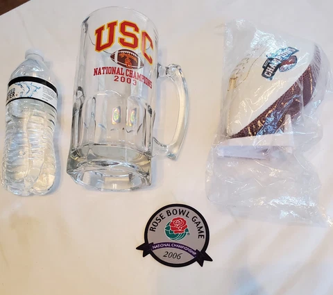 USC Championship Football Lot Cover