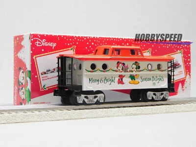 LIONEL MICKEY & FRIENDS CHRISTMAS CABOOSE O GAUGE holiday x-mas xmas 2228220 NEW - Image 1 of 4