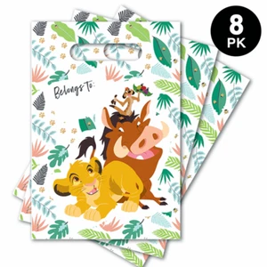 Lion King Theme Birthday Party Supplies Loot Lolly Treat Bags 8PK - Picture 1 of 2
