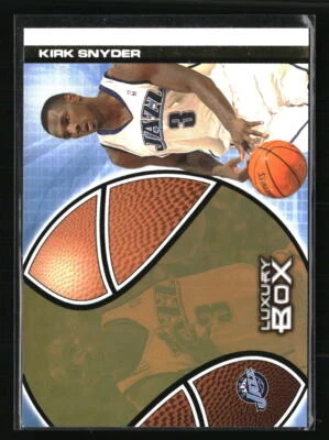 Tarjeta de baloncesto Kirk Snyder 2004 Topps Luxury Box #116 23/25 Foto 1 de 2