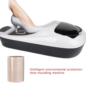 Dispensador automático de cubierta de zapatos máquina de película desechable para zapatos apto para hogar y oficina - Imagen 1 de 53