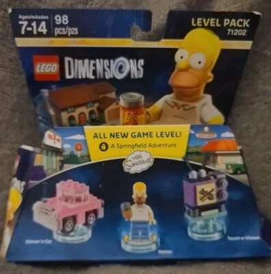 NIP 2015 LEGO DIMENSIONS - SIMPSONS  - HOMER - CAR - TAUNT O VISION #71202 - Image 1 of 4
