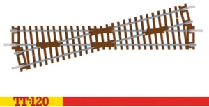Hornby TT8018 TT:120 Diamond Crossing Rechtshand 166mm NEU - Bild 1 von 1