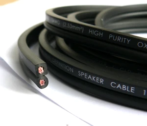 Cable de altavoz TTAF 13 AWG OFC cable de altavoz profesional a granel 16 pies/5 m Hi-Fi - Imagen 1 de 8