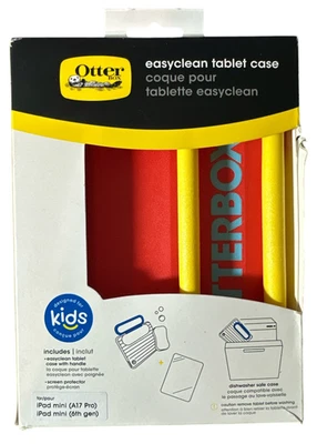 OtterBox EasyClean Kids Tablet Case for Apple iPad Mini (A17 Pro) (6th Gen) NIOB - Image 1 of 4