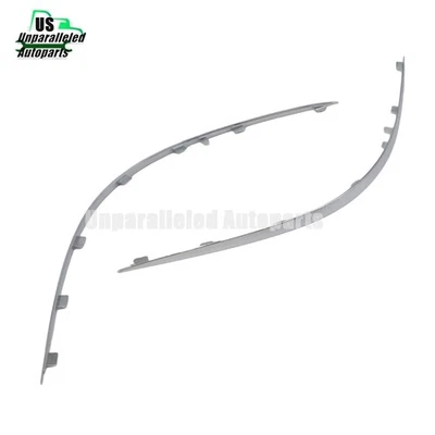 1 Pair Passenger & Driver Front Trim Strip for 2007-2009 Mercedes E320 E350 E550 - Image 1 of 4