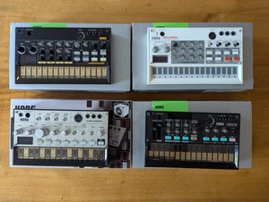 Korg Volca Series 4-IN-1 Bundle | Bass, Beats, Sample, FM | Boxes / P. Supply - Picture 1 of 13
