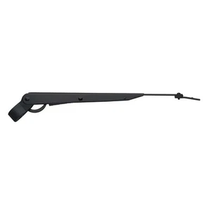 33012A Wischerarm, Deluxe schwarz Edelstahl einzeln, 10"-14" verstellbar - Bild 1 von 1