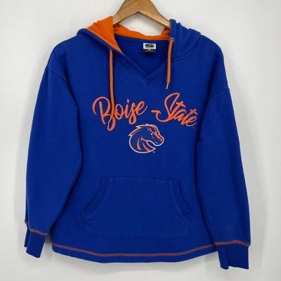 Boise State Broncos Hoodie Women's Size M Blue NCAA Pullover Stadium - Image 1 of 4