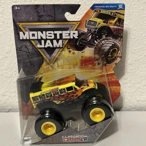 New 2025 Spin Master Monster Jam Series 44 Classroom Crusher Monster Truck 1:64 - Picture 1 of 5