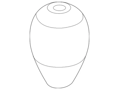 Genuine Acura 2009-2015 ILX TSX Shift Knob 54102-S2A-040 - Image 1 of 2