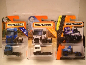 Matchbox 2013 Ford Cargo Torque Titan Peterbilt Mack Semi Truck Cab COE Lot - Picture 1 of 1
