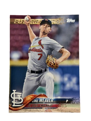 Карта Excellant: 2018 topps Luke Weaver St. Louis Cardinals Future Stars - Изображение 1 из 2