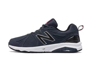 NEW BALANCE 857 Sneakers Men's US Size 10 Navy Blue-Gray Slate Suede - Picture 1 of 11