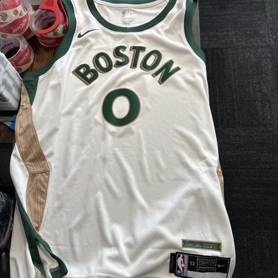 Camiseta deportiva de los Boston Celtics Nike City Edition Swingman para hombre XL Jayson Tatum DX8488-133 Foto 1 de 4
