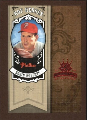 2005 Diamond Kings HOF Heroes Framed Red #68 Robin Roberts - BB - Image 1 of 2