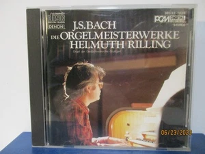 J.S. Bach - Organ Masterwork - Helmuth Rilling - CD - MINT condition - 25-2557 - Picture 1 of 3