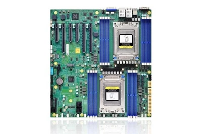 TTY T1DEEP E-ATX SP3 Motherboard Support AMD EPYC 7002/7003=Supermicro H12DSi-N6 - Image 1 of 3