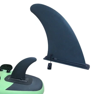 Lightweight Soft Top Fin Fin 22x18.5cm Fin Wind Inflatable SUPS Surf Water Wave - Picture 1 of 9