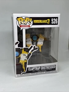 Funko Pop Games 526 Borderlands 3 Claptrap Distressed OVP - Bild 1 von 3