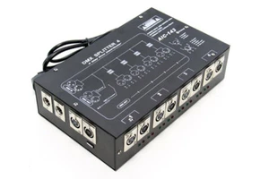 4-Way DMX-512 Splitter Distributor Amplifer 8 Isolated Channel 5 & 3 Pin Output - Picture 1 of 3