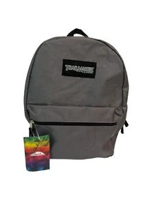 NUEVO CON ETIQUETAS Trailmaker Mochila Bolso para Libros Gris con Cremalleras Correas Ajustables - Imagen 1 de 9