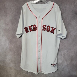 Vintage Majestic Authentic Boston Red Sox Kevin Youkilis 20 Jersey Mens 48 XL - Picture 1 of 7