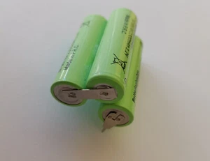 Akkupack Pyramidenform Ersatzakku 3.6V 2300mAh NiMh mit 1er Print - Bild 1 von 2