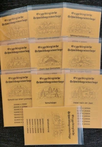 Laubsägevorlagen für Schwibbogen: 10 Motive in mehreren Größen, Paket 11 - Bild 1 von 10