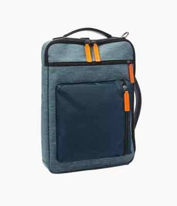 Borsa Tracolla Zaino Computer Fossil Buckner 13 Pollici PC Laptop Blu MBG9514470 - Foto 1 di 5