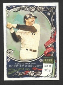 2023 Topps Allen & Ginter REGGIE JACKSON Spotless Spans -NEW YORK YANKEE- #SS-25 - Picture 1 of 1