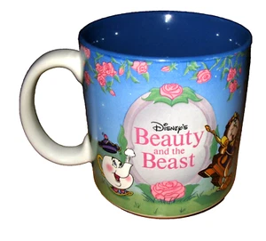 Beauty And The Beast Ceramic Coffee Mug Disney Disney's Japan 10 oz - Picture 1 of 1