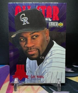 1997 Upper Deck Eric Young /45 #38 Collector's Choice All-Star Game Rockies - Picture 1 of 2