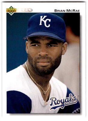 Brian McRae 1992 Upper Deck #157 Kansas City Royals - Image 1 of 2