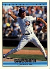1992 Donruss Baseball Card #53 Dave Smith