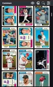 2023 TOPPS Bunt- Heritage Store Exclusive Base-18 Random Cards Lot (Digital card