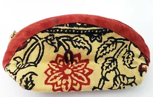 Vintage Japanese Floral Zippered Change Purse 20+ - Picture 1 of 5