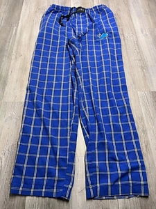 NFL Detroit Lions Football Plaid Lounge Pyjamahose Reebok Gr. M Kordelzug - Bild 1 von 13