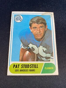 1968 Topps Football #156 Pat Studstill!! ¡ENVÍO DE $1!! - Imagen 1 de 2
