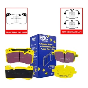 BMW M2 G87/M3 G80/M4 G82 Inc Competition Front & Rear EBC Yellowstuff Brake Pads - Picture 1 of 16