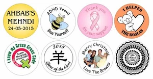 48 x 3cm runde Special Event Sticker - jede Verwendung, Event & Bild - Bild 1 von 12
