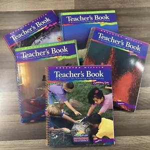 Houghton Mifflin Invitations to Literacy Grade 3 Lot Teacher's Books Resource - Imagen 1 de 6