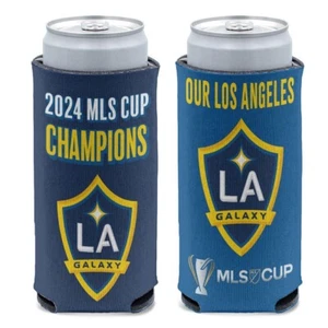 2024 MLS Cup LA Galaxy Champions Can Cooler Koozie New York Red Bulls - Picture 1 of 1