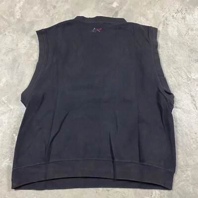 Greg Norman Vest The Shark Logo Golf Sweatshirt Vintage 90s XL - Image 1 of 4