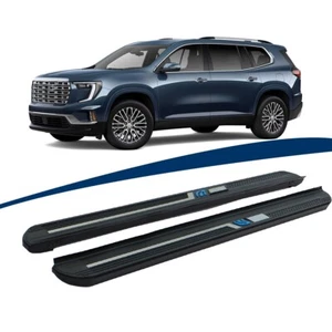 2PCS Running Board fits for GMC Acadia 2024 2025 Side Steps Nerf Bar Stairs - Foto 1 di 6